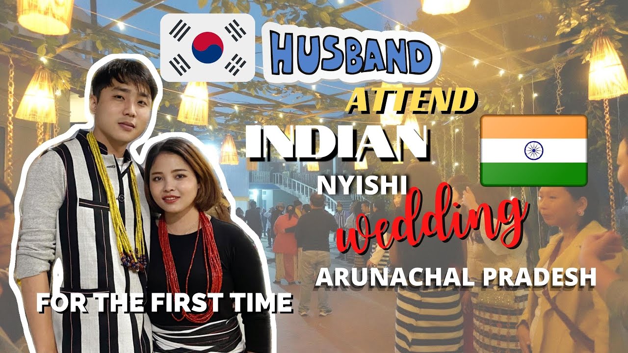 KOREAN ATTENDING INDIAN WEDDING | KOREAN INDIAN COUPLE VLOG