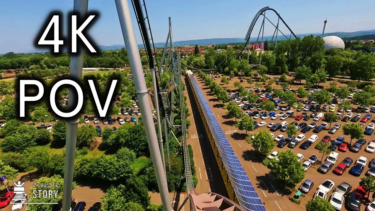 Silver Star (B&M Hypercoaster) - Europa Park 4K POV