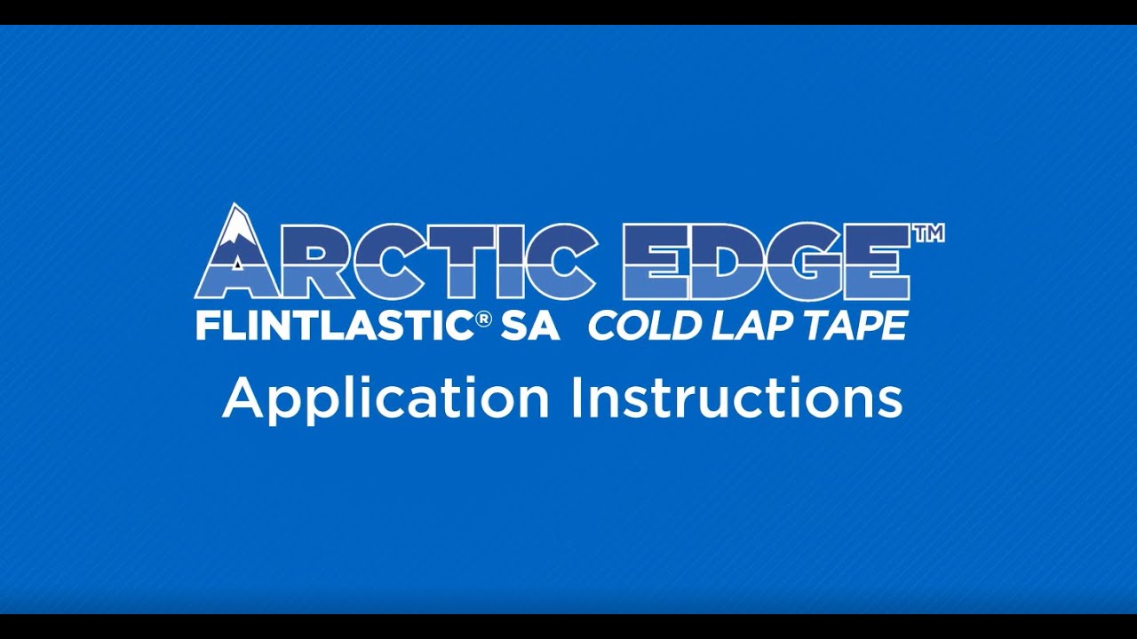 Arctic Edge&trade; Flintlastic&reg; SA Cold Lap Tape Application | CertainTeed