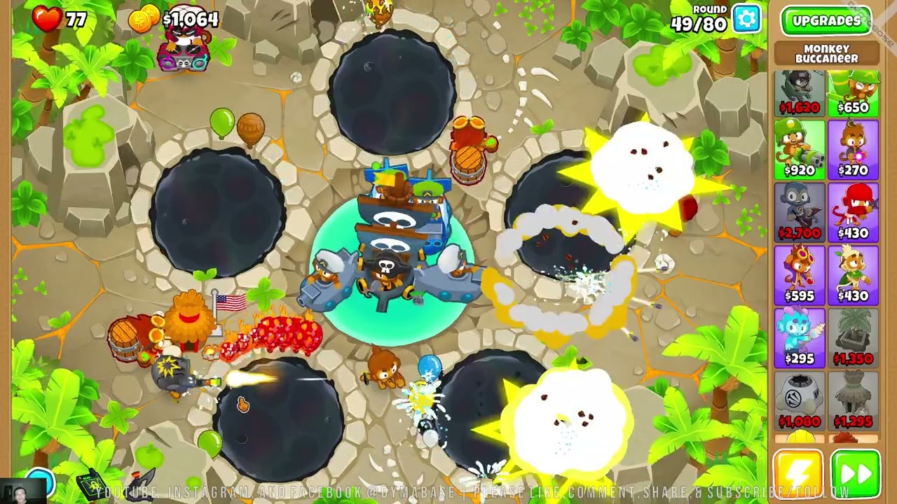 Bloons TD 6 - Nah, I'd Win Hidden Achievement Gameplay Walkthrough Tutorial (Spa Pits to Tar Pits)