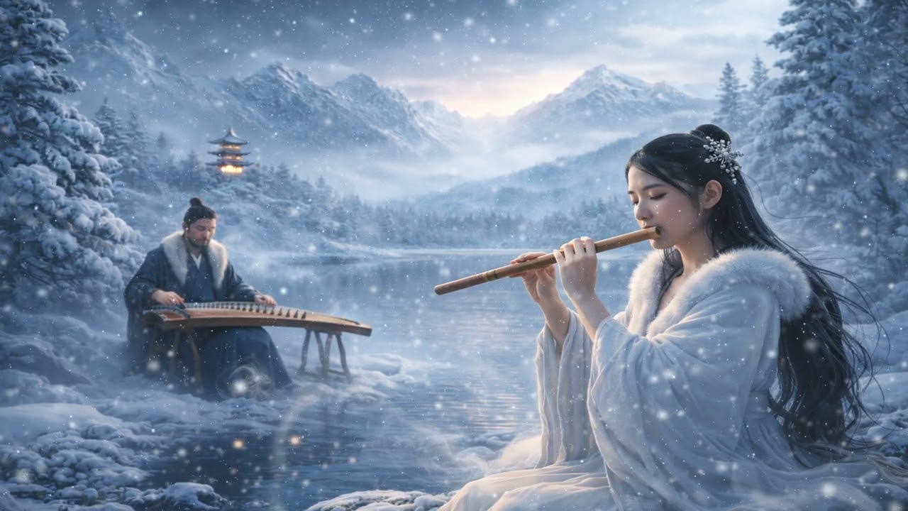 Música Relajante con Erhu, Guzheng y Flauta de Bambú | Meditación y Sueño Profundo