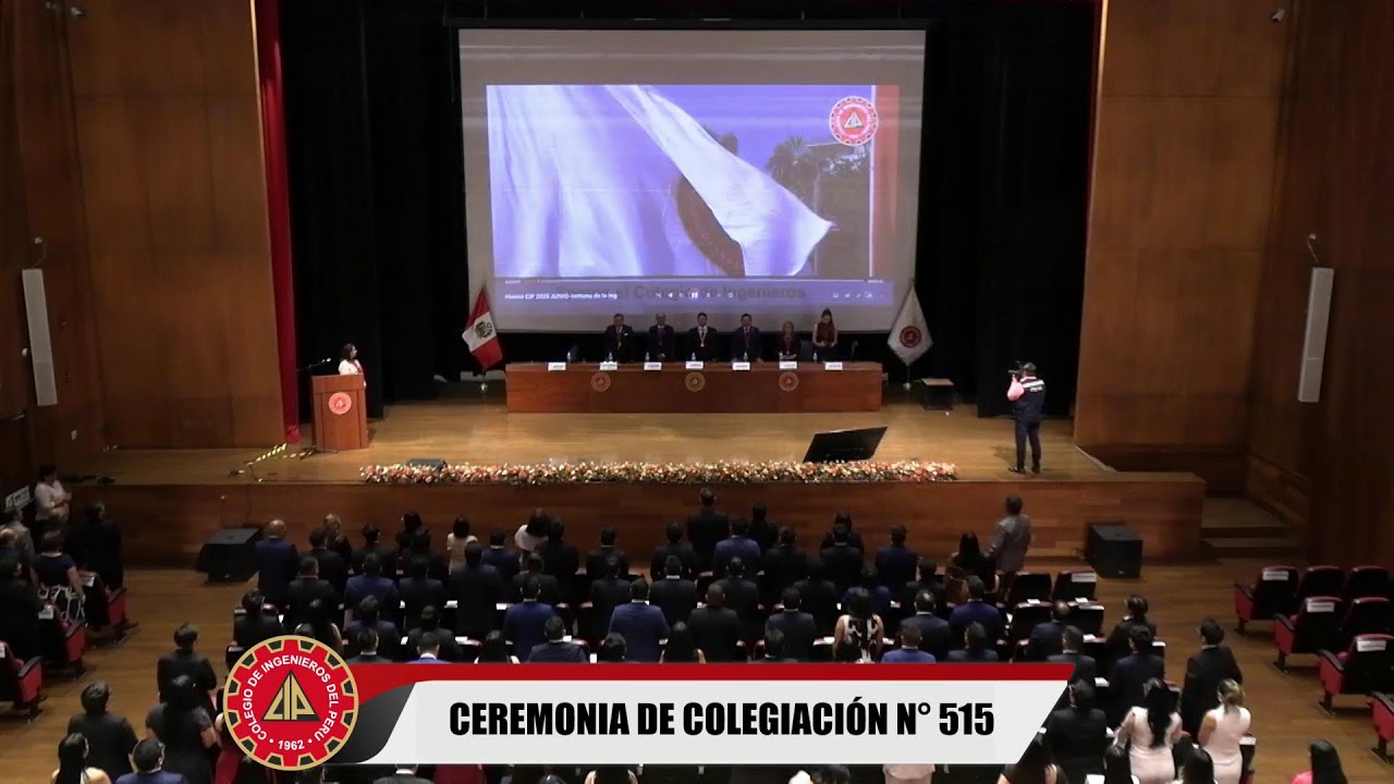 Ceremonia de Colegiación N° 515