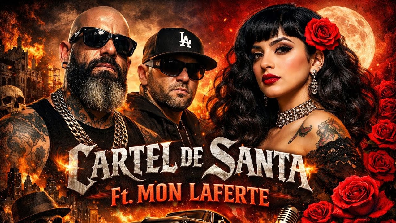 Cartel de Santa  & Mon Laferte  - Rastro Rojo ❤| Underground Mix Soul Latin Trap Hip Hop 2026