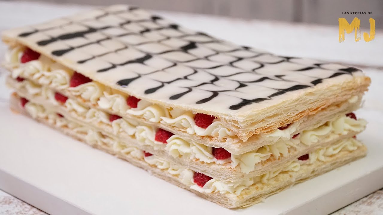 Un pastel milhojas para enamorar: la receta de Mis Pastelitos