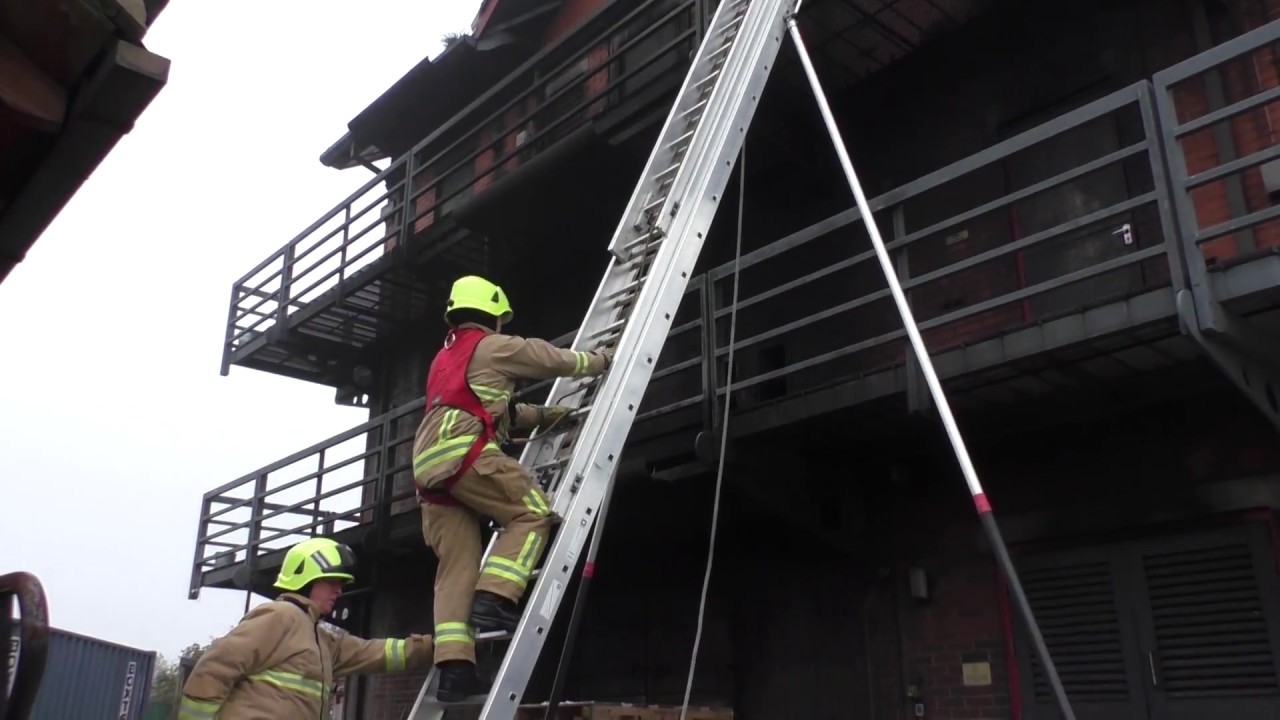 Ladder Climbing Exercise - Firefighter Selection Test