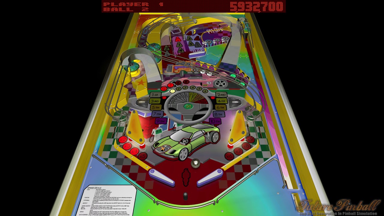 Speed Devils - Digital Illusions(Pinball Fantasies - Amiga) - Future Pinball