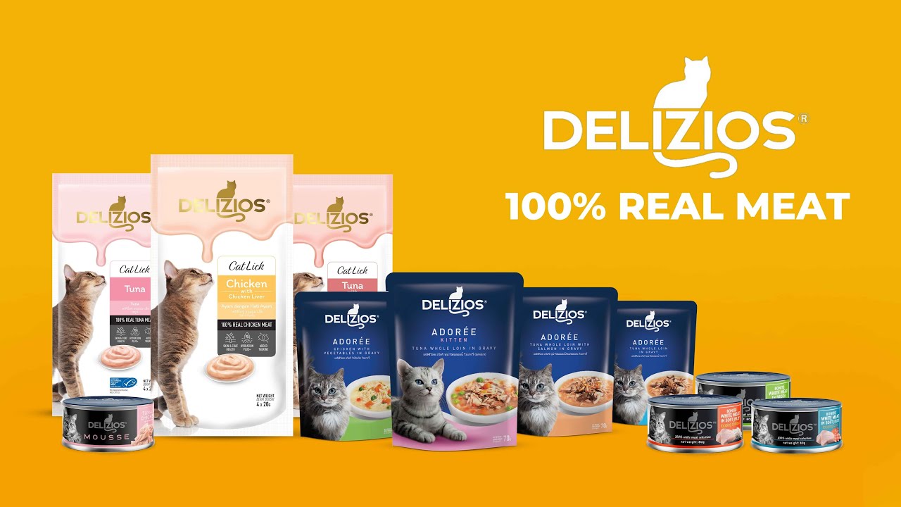 Delizios - The perfect way to treat your cat with the ultimate indulgent experience.