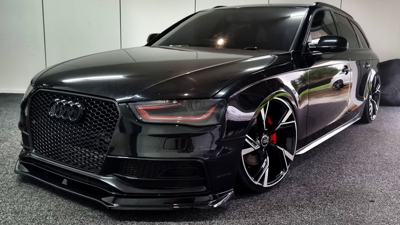 Part 5:  Slammed Audi A4 B8.5 completion
