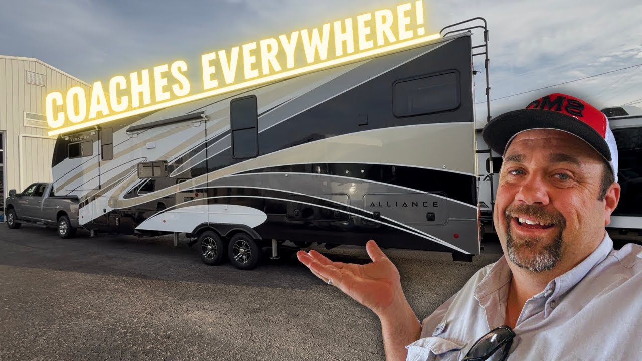 Fresh Inventory And a Cool New Pre-owned 5th wheel & Truck package that just arrived + a shop visit
