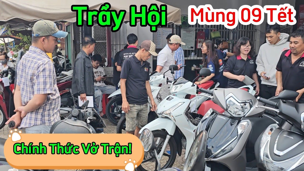 Mùng 09 Tết Bính Ngọ, khách đông như TRẨY HỘI tại CH Mai Duyên. Khải Phạm #wave #125 #2026 #xe #ship