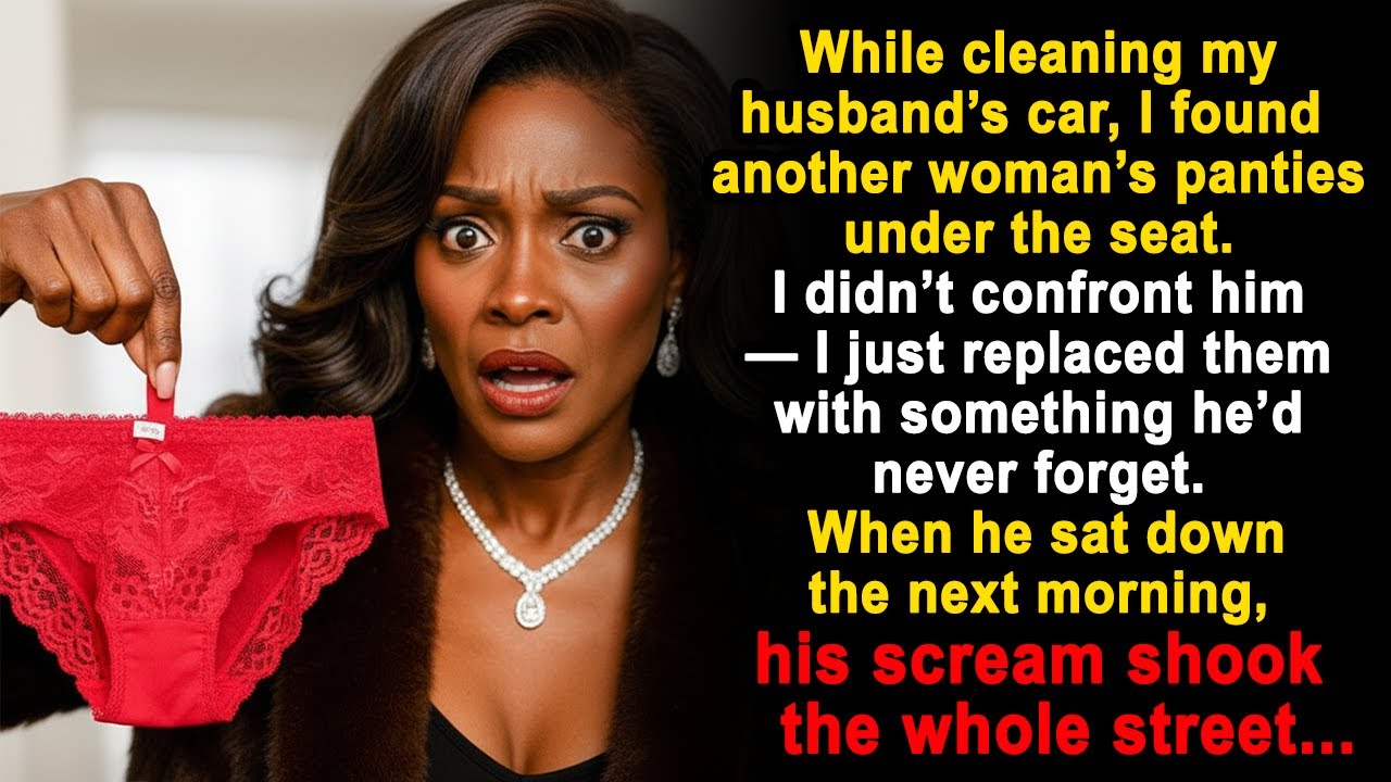 I Found Another Woman’s Panties In My Husband’s Car — What I Replaced Them With Made Him Scream.