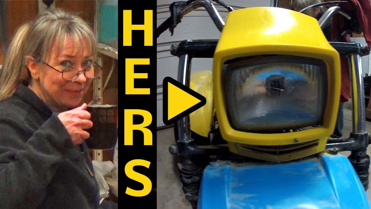 1985 Yamaha YTM 200e Trike - Plastic Welding