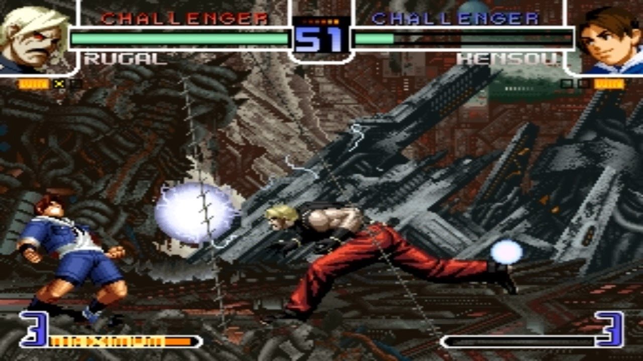 [TAS] Rugal VS Kensou (KoF 2002 MP2)