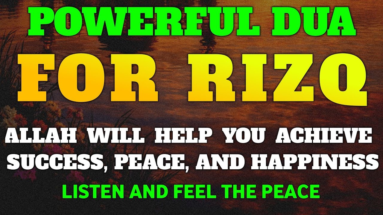 JUST BY LISTENING TO THIS VERY POWERFUL DUA YOU WILL SOLVE BIG PROBLEMS! INSHAALLAH