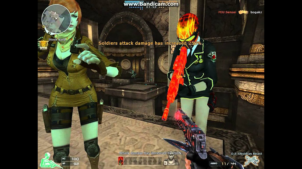 CrossFire Philippines M82A1 Obsidian Beast And RPK Infernal Zombie Game Play Part 1