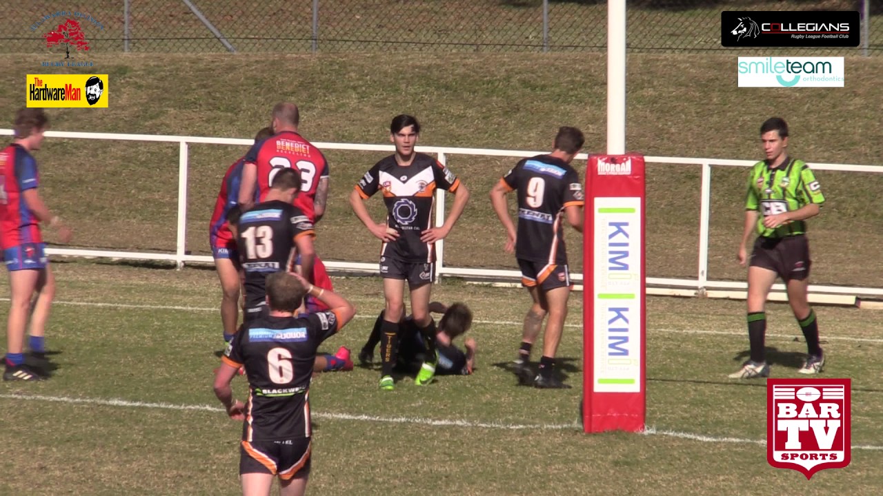 2017 IDRL Round 10 Reserve Grade - Wests Devils Vs Helensburgh Tigers