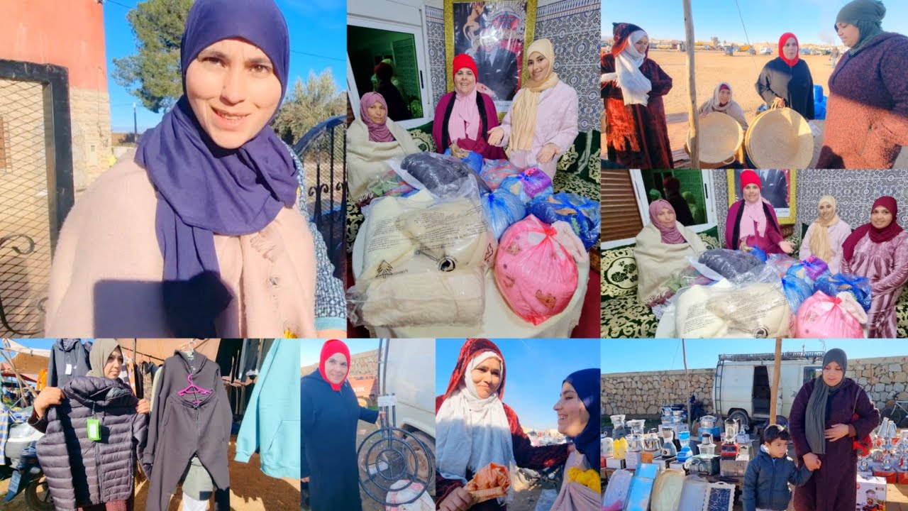فاطمة الزهراء بالطاقة الإجابية جات🥳أو السوق هي وتوريا مشات🤩أو شوفو المشتريات🛍🛍