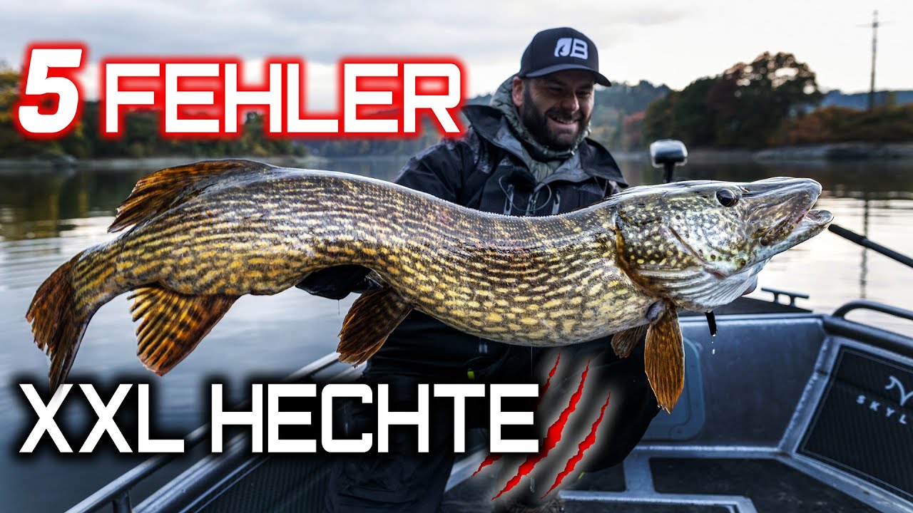 5 FEHLER auf KAPITALE HECHTE - wie du deinen METERHECHT f&auml;ngst!