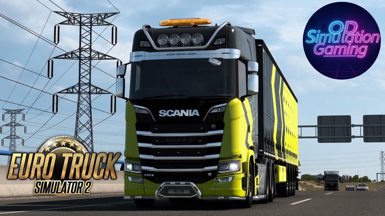 Euro Truck Simulator 2 - Scania 770 - Verona to Corsica