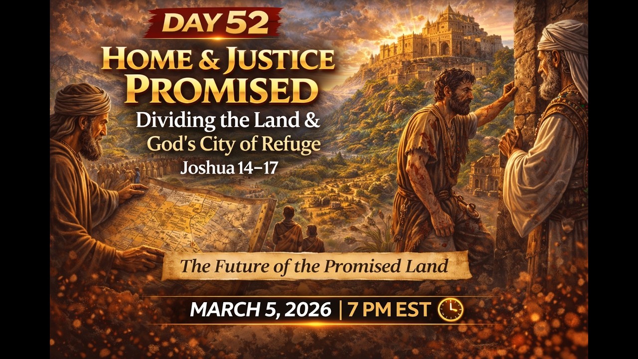 Not One Promise Failed | The Land Distributed (Joshua 18–21)