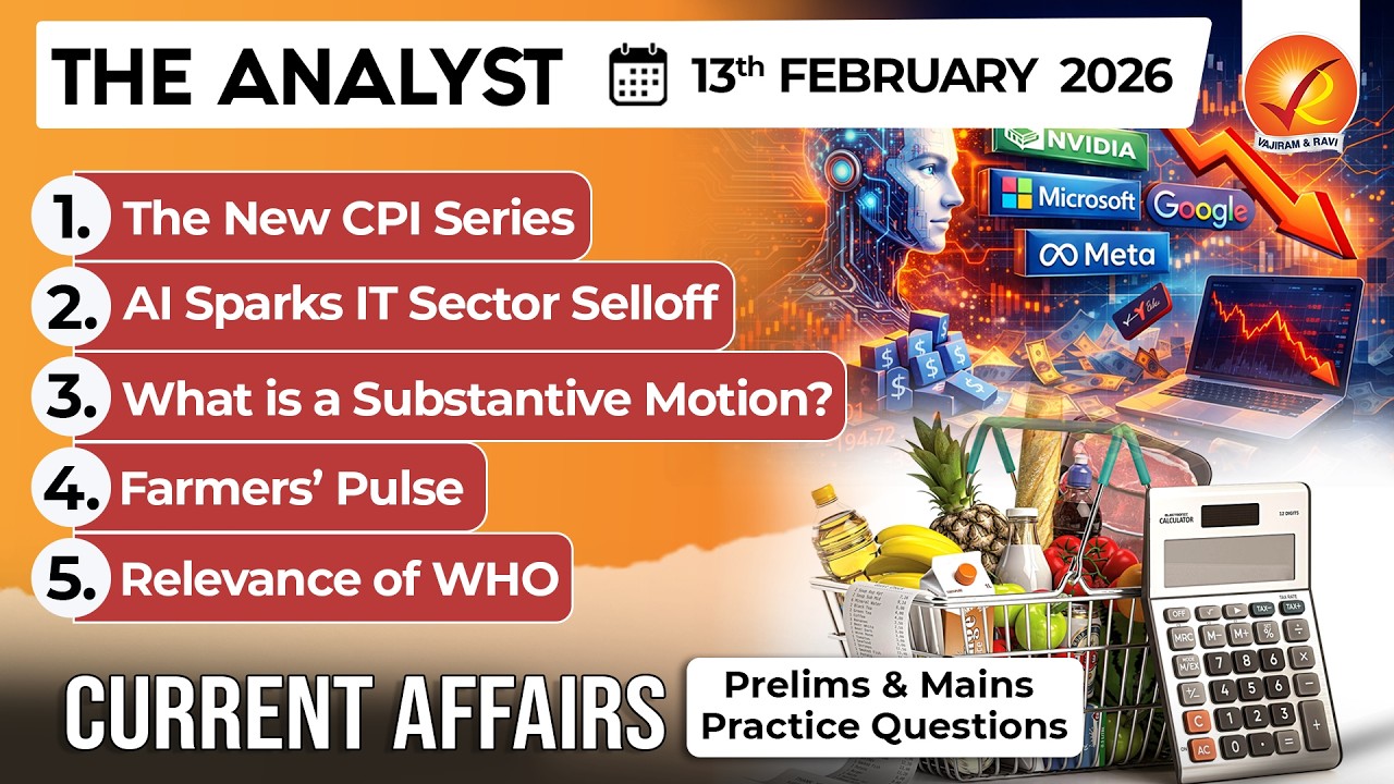 Current Affairs Today 13February 2026 I UPSC Daily Current Affairs I The Hindu Analysis IThe Analyst