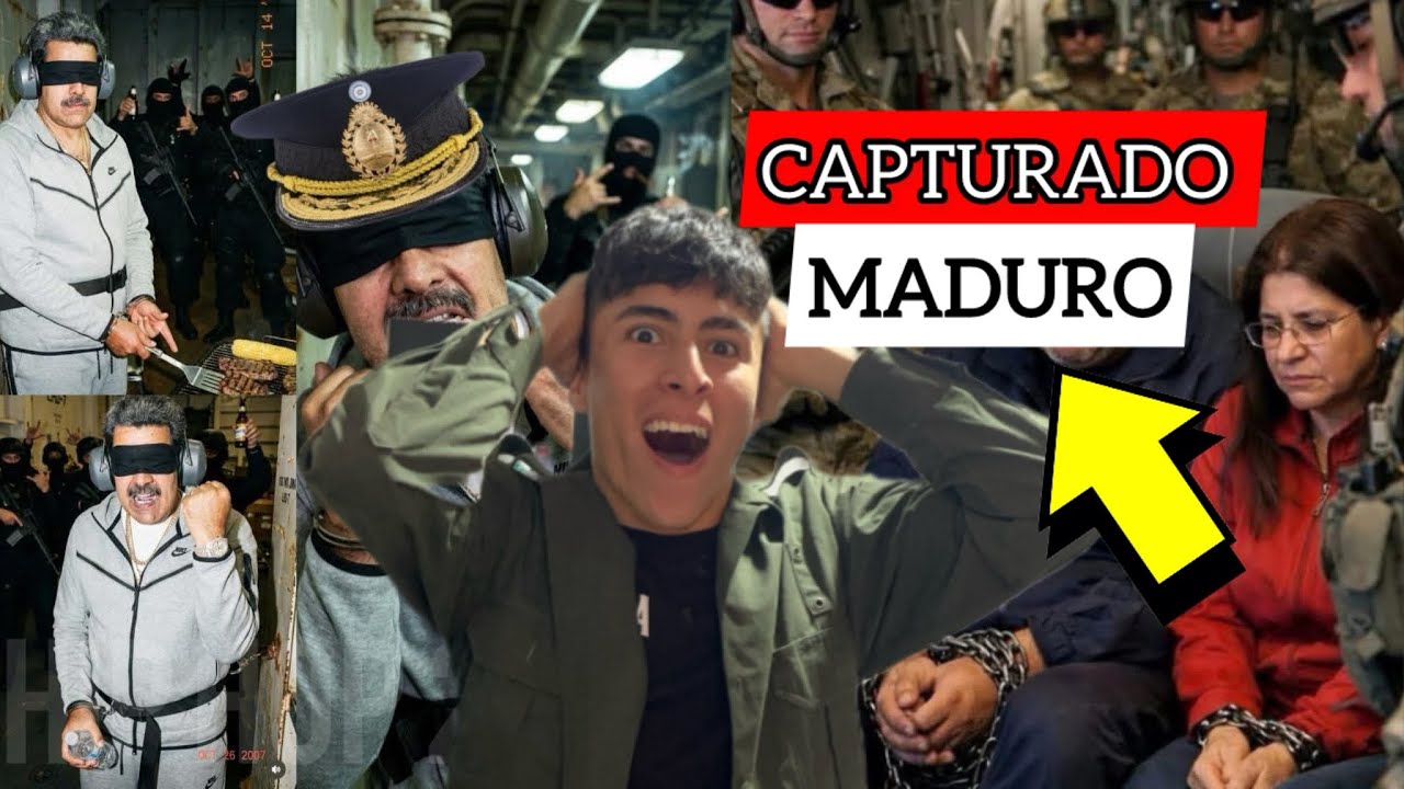 REACCIONANDO A LA CAÍDA DE MADURO😱
