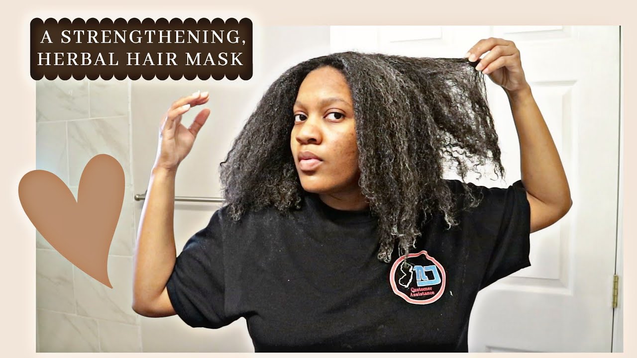 Herbal Strengthening Hair Masque Review | A Raw Sugar Hair Product Review for my Natural Hair