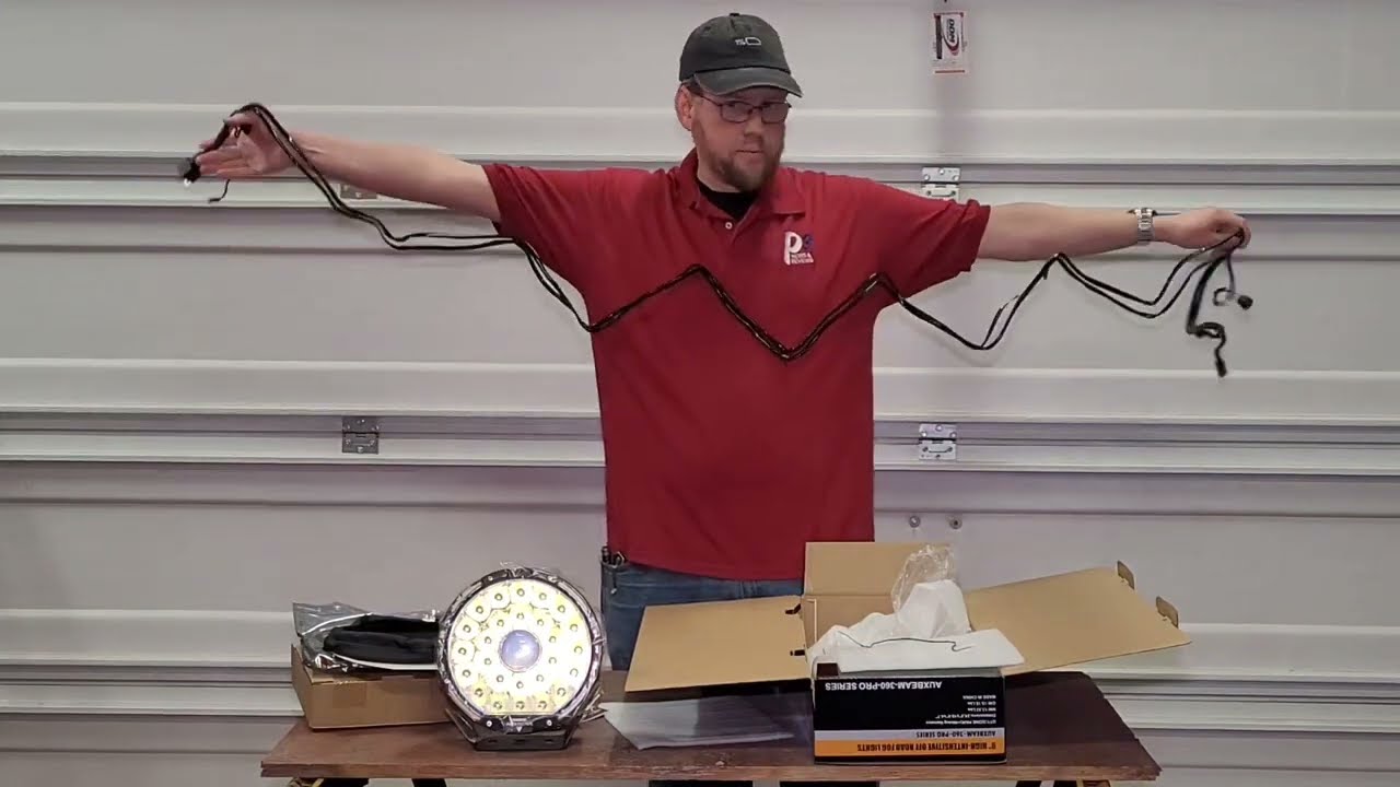 Auxbeam 9in LED 360 Pro off-Road lights Initial Impressions