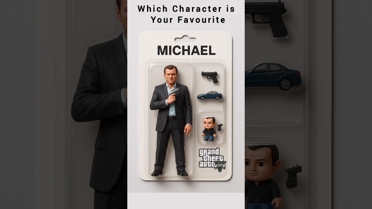 GTA5 Collectible Action Figures Package