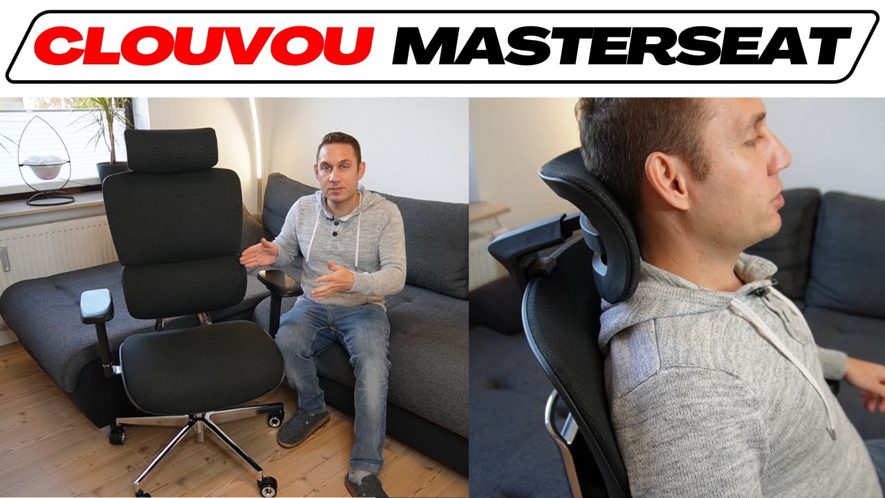 CLOUVOU MasterSeat B&uuml;rostuhl Test 🥇 Ergonomischer Schreibtischstuhl im Praxistest (Testbericht)