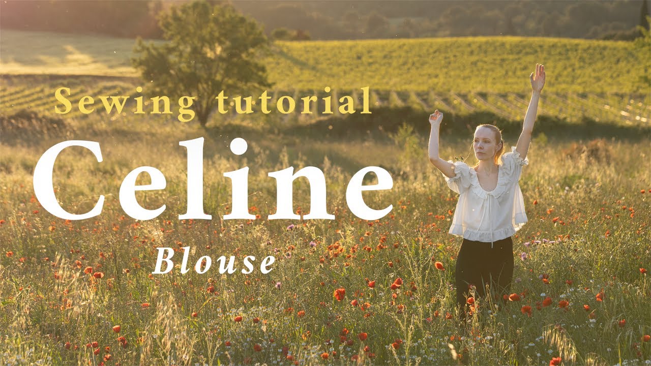 Sewing tutorial: The Celine Blouse