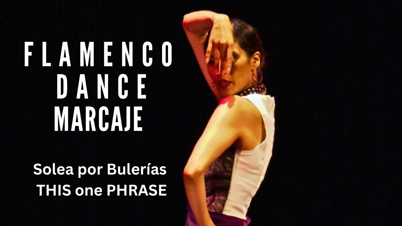 Learn This One Phrase Tutorial  ||  ♾️ ||  #flamencodance Step-by-Step