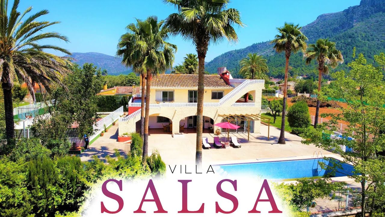 VILLA SALSA *FSBS93* SOLD! BY FOR SALE BY SALLY IN SPAIN