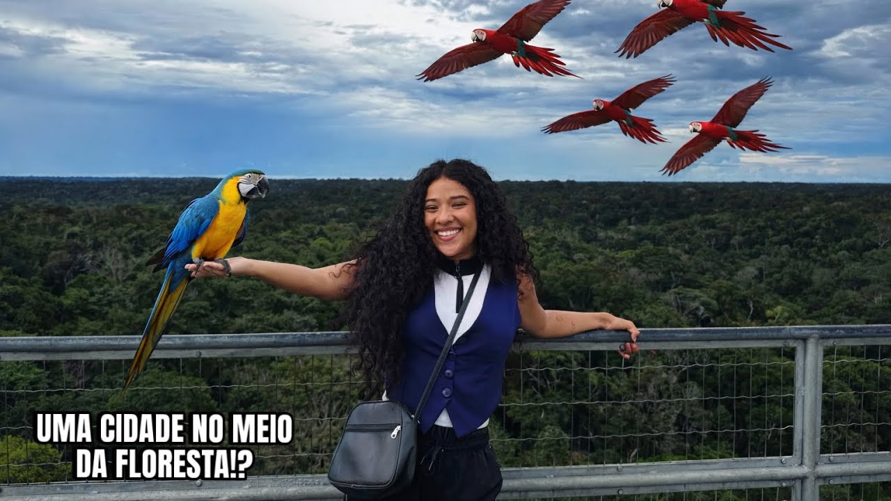 ￼ENCONTREI UMA TORRE NO MEIO DA FLORESTA! NO AMAZONAS! 