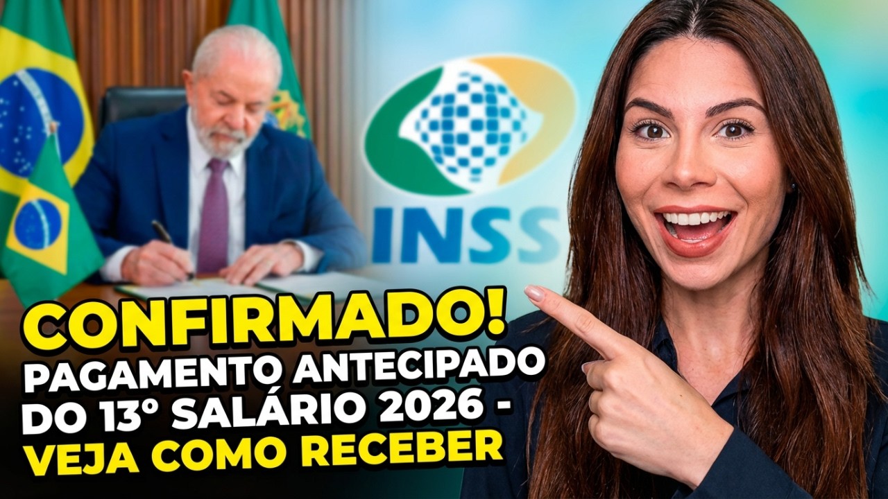 BANCOS PAGANDO 13º SALÁRIO INSS 2026 na CONTA! QUEM vai PERDER?