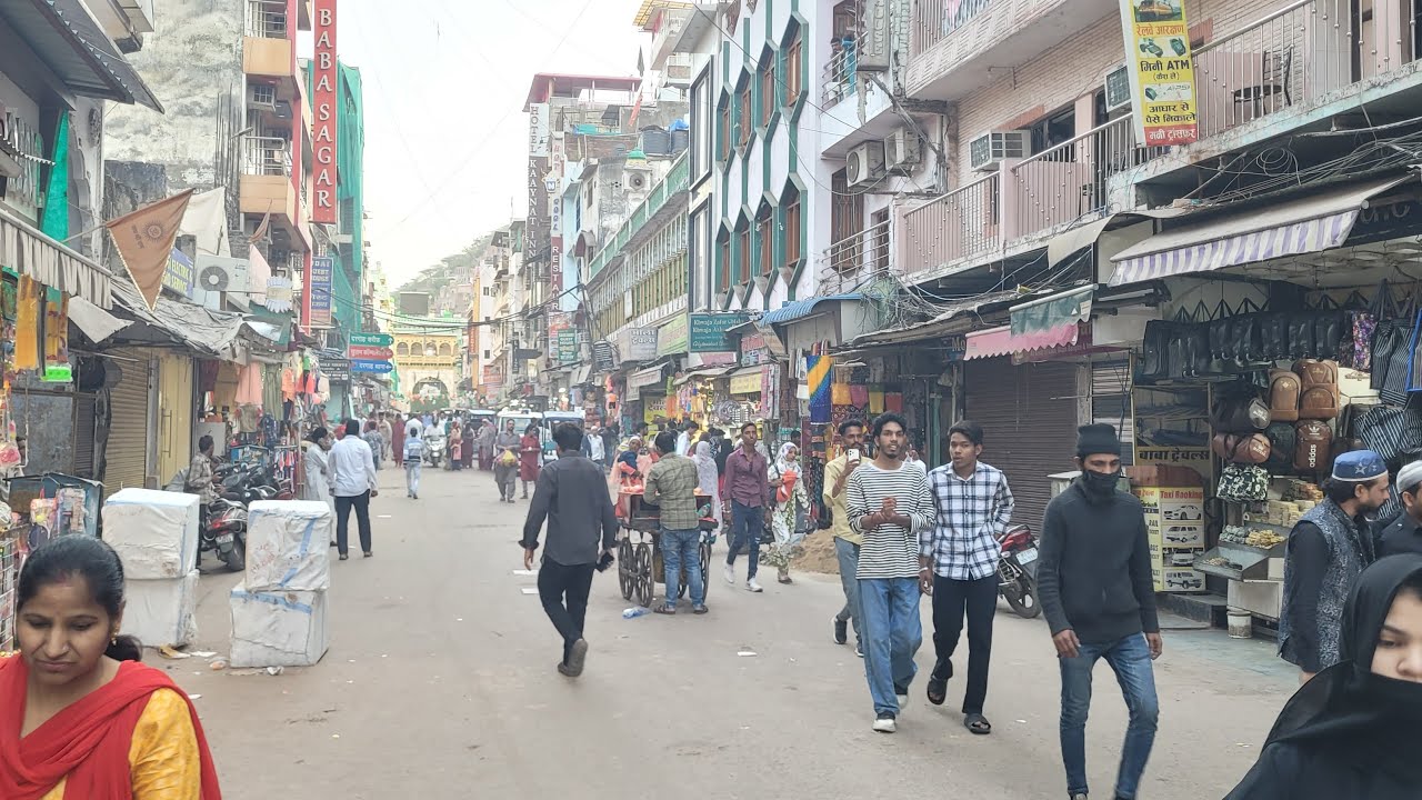 Dargha bazar Ajmer Sharif se live manzar dekhiye #mdrahbaralamvlogs #ajmersharif