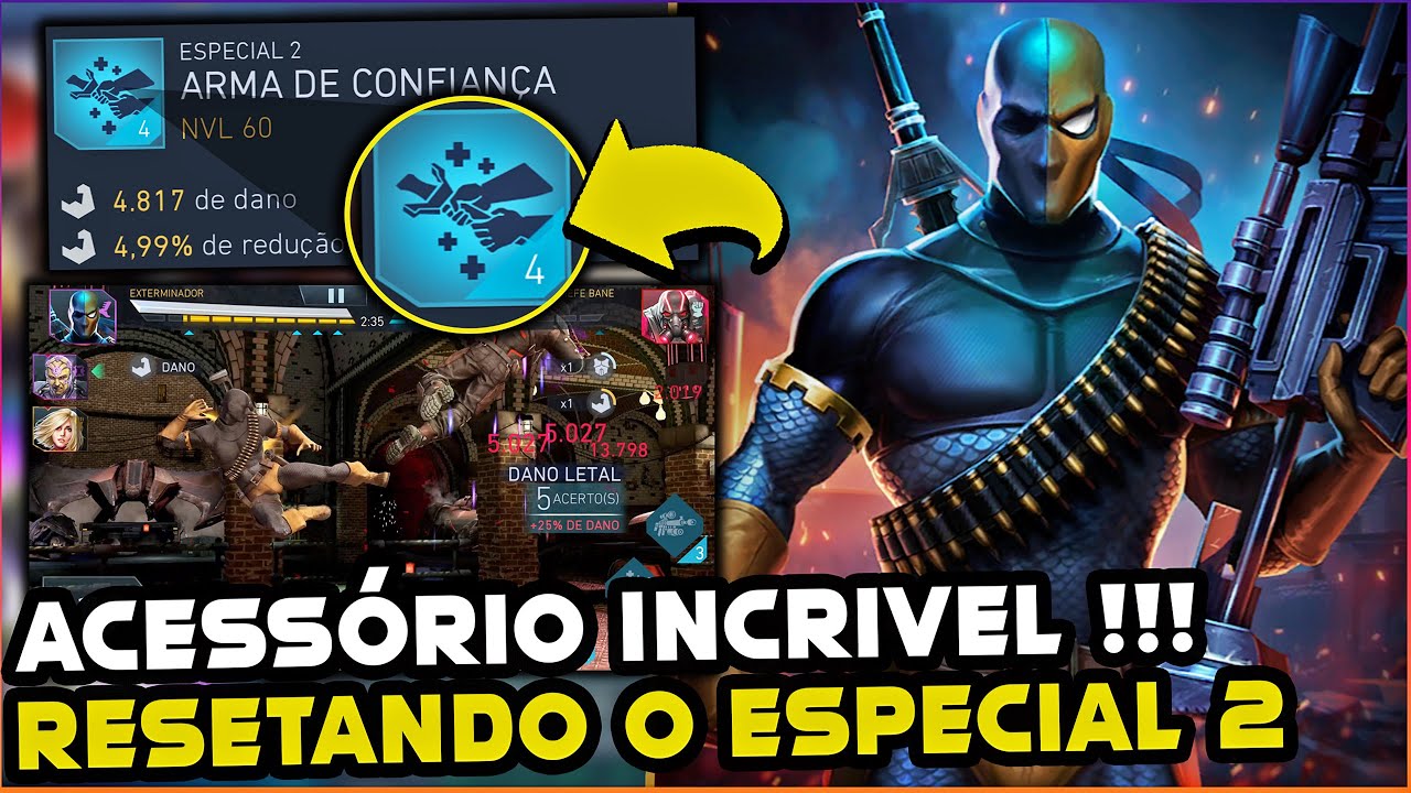 ESPECIAL 2 FICOU AINDA MAIS INSANO COM ESSE ACESSÓRIO !!! | INJUSTICE 2 MOBILE