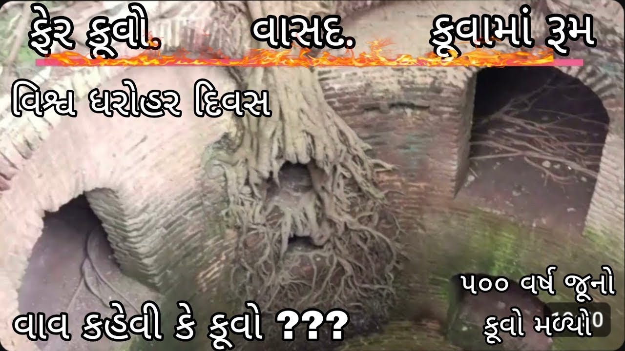 શું તમે આ કૂવો જોયો ?/ફેર કૂવો વાસદ /કૂવો કહેવો કે વાવ/૫૦૦ વર્ષ જૂનો/Fer kuvo Vasad/ Step well/Vasad