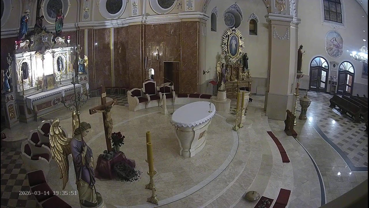 14.03.2026 • 18:30 – Msza święta z Bazyliki św. Marii Magdaleny w Tychach