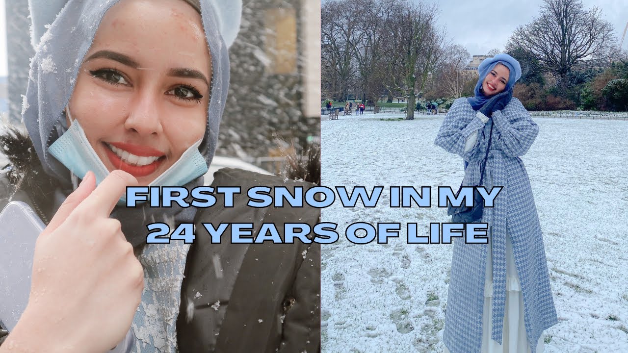 january vlog | first snow experience ❄️