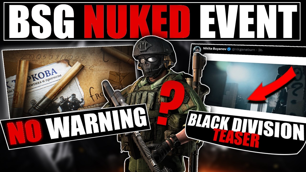 TARKOV's NEW EVENT GOT NUKED, NO WARNING? Escape From Tarkov
