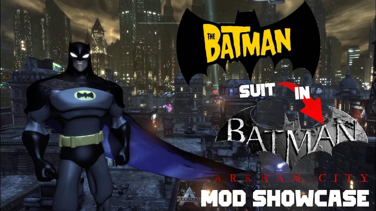 New Accurate The Batman 2004 suit in Arkham City ! Skin MOD Showcase