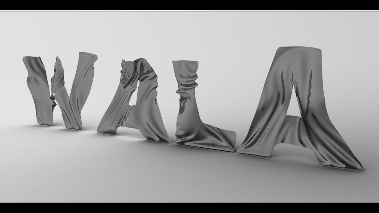 3D Abstract Spline Effect with Wind Turbulence in Cinema 4D Tutorial