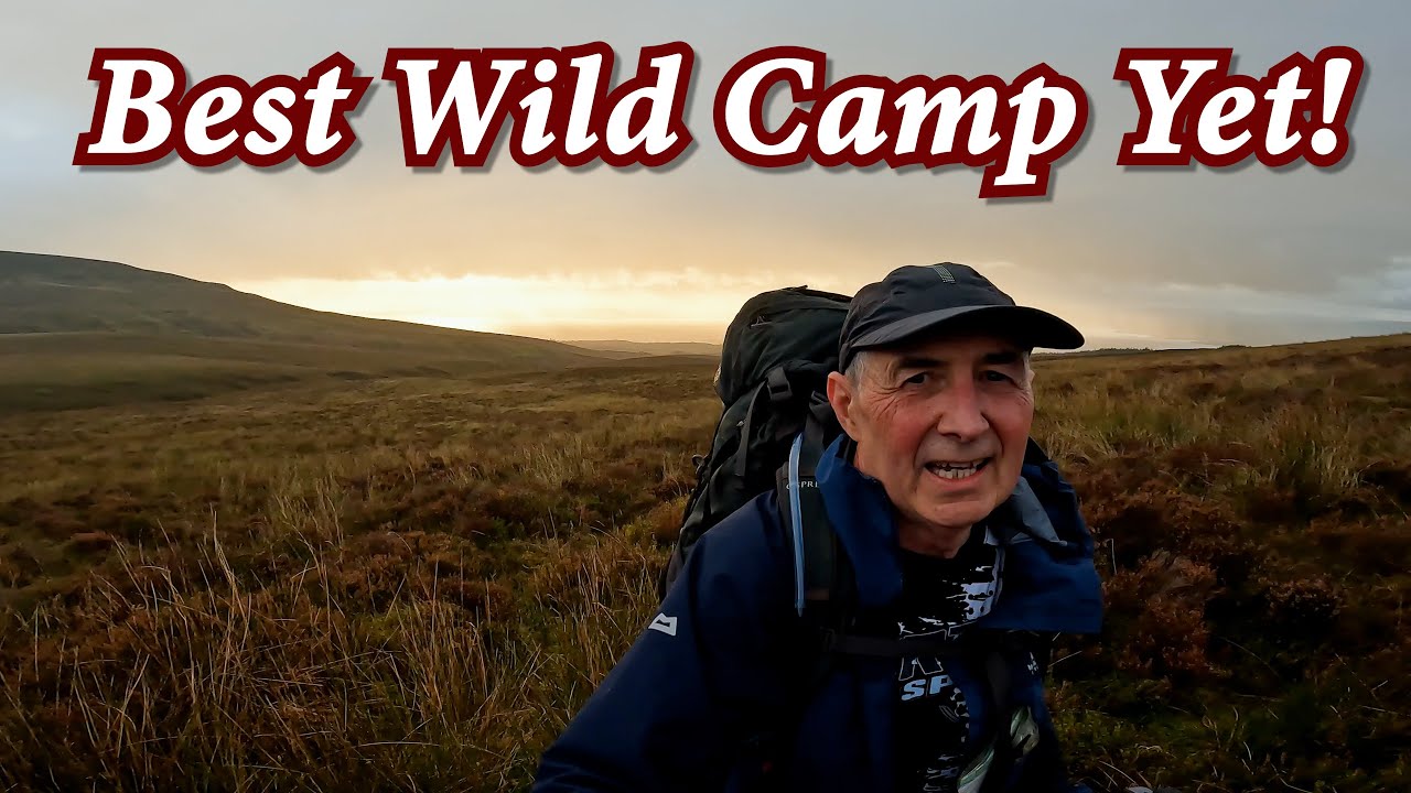 Tough hike to the PERFECT wild camp in Ireland