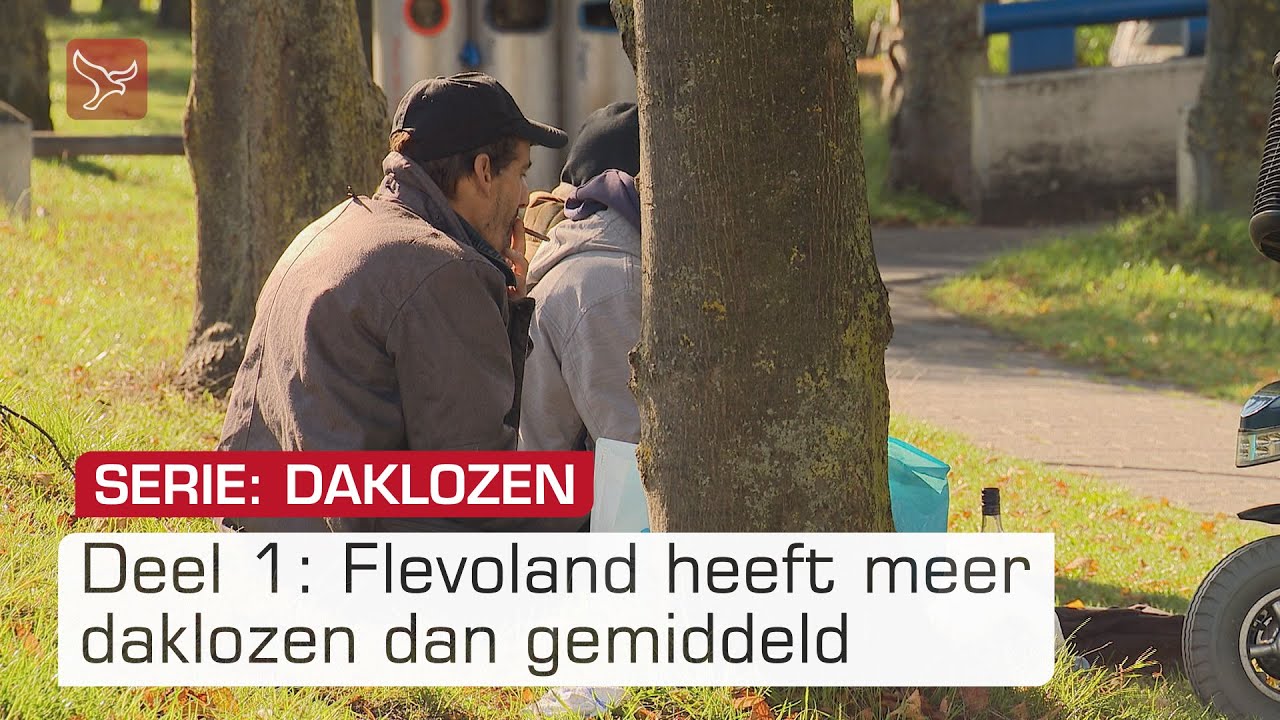 Aantal daklozen in Flevoland neemt toe | Omroep Flevoland