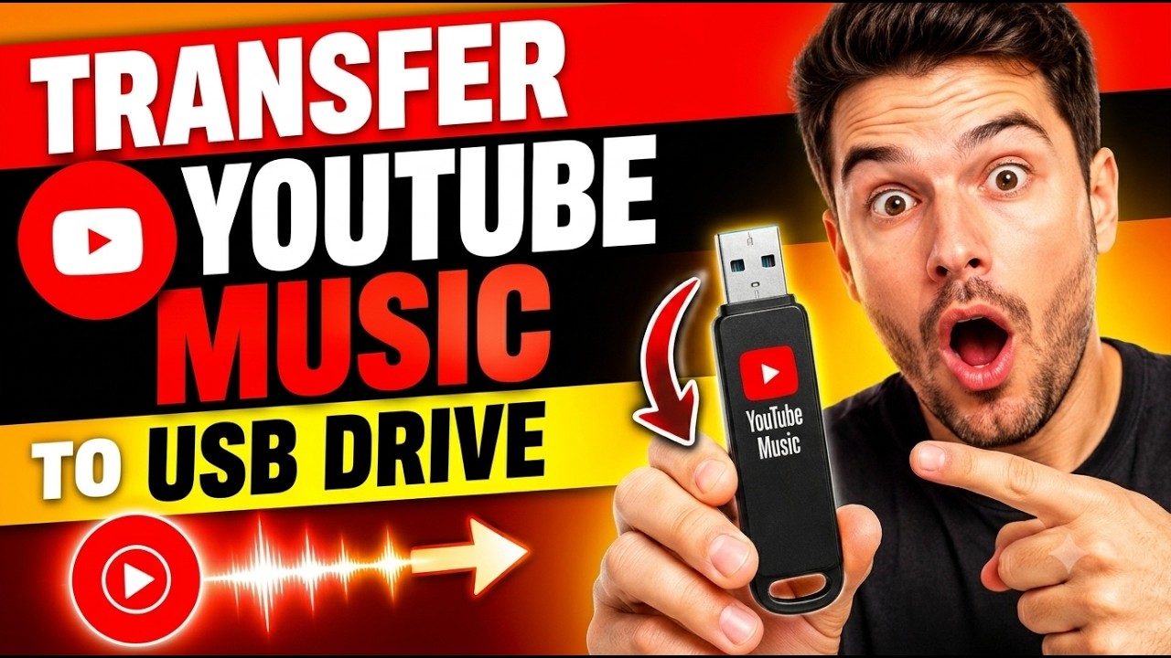 How to Transfer YouTube Music to Flash Drive?