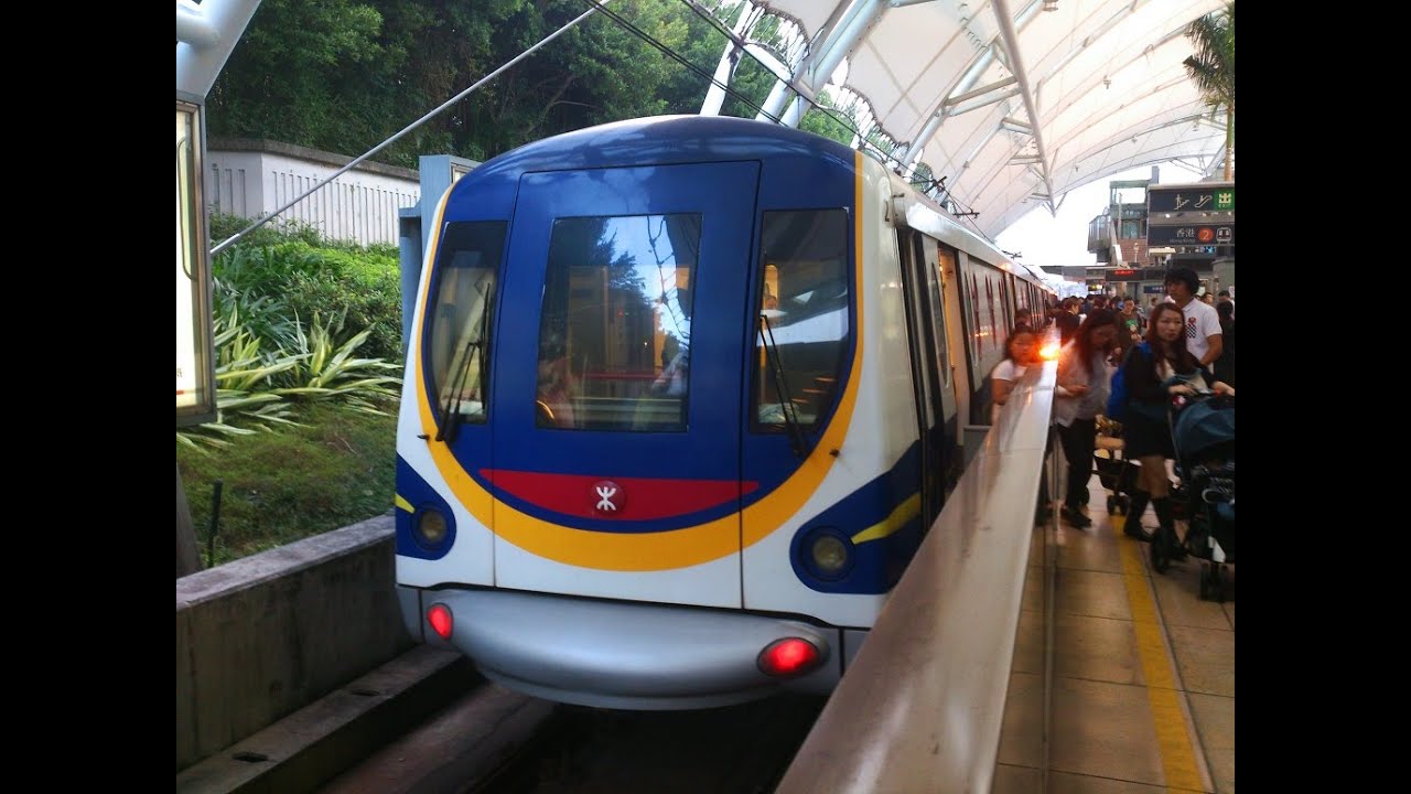【前面展望】港鐵迪士尼線 MTR Disneyland Resort Line 欣澳＞迪士尼 P503