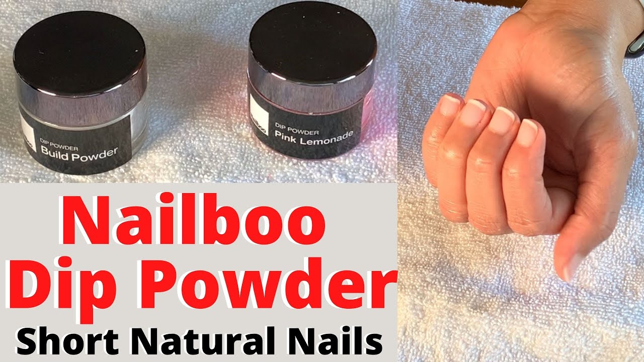 Dip Powder on Natural Nails at Home | Nailboo Tutorial