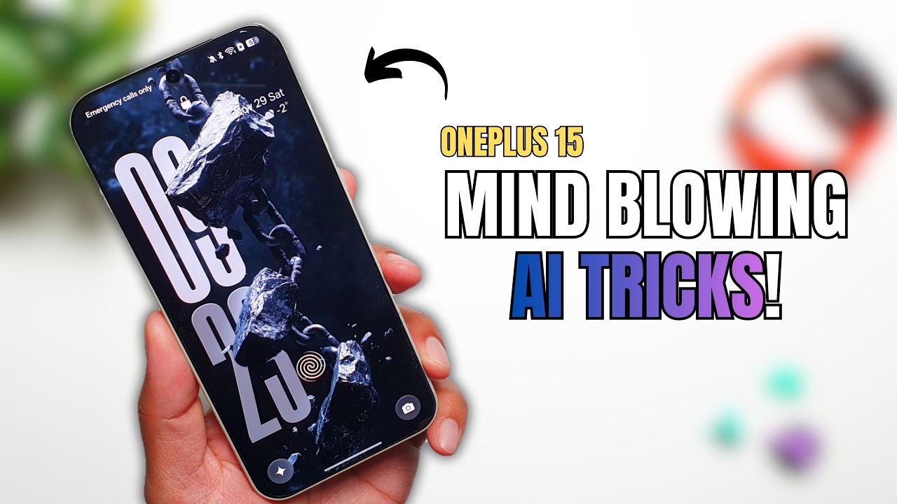 Лучшие функции искусственного интеллекта на OnePlus 15!