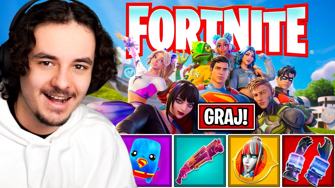 NOWY SEZON 3 SUPERMAN w Fortnite